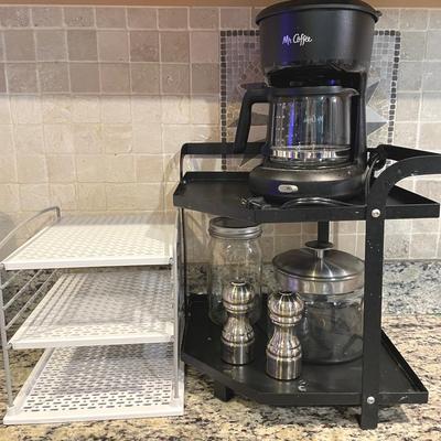 Mr Coffee With Storage Shelf Units