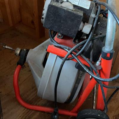RIDGID Model K-400 Drum Drain Cleaning Machine