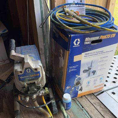 Graco Magnum ProLTS 170 Airless Paint Sprayer with Accessories