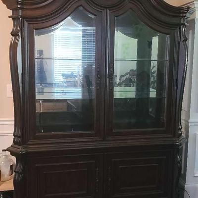 Wooden China Cabinet
