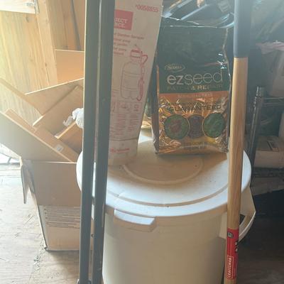 Craftsman Garden Hoe, Post Hole Digger, Scotts EZ Seed & More