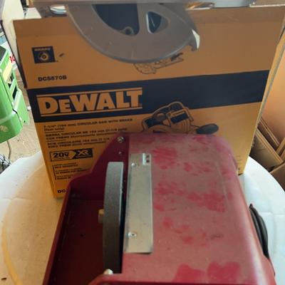 DeWalt Circular Saw with Brake and Skil Saw 3540