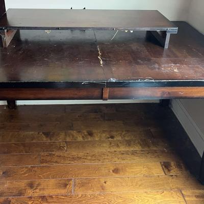 Wooden Table with Sleeve
