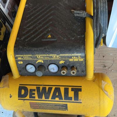 DeWalt Heavy Duty Electric Wheeled Portable Compressor