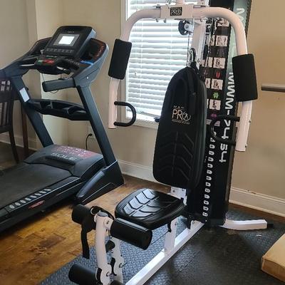 Marcy Pro Training Systems MWM-7454 Workout Weight Bench