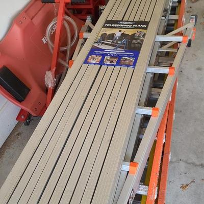 Werner Telescoping Planks & Pro Platform