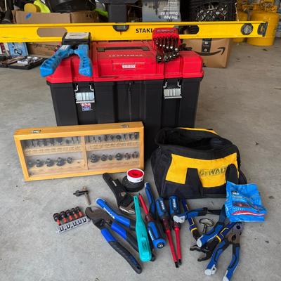 Craftsman VersaStack Toolbox, Stanley Level, SharkBite Crimp Tool & More