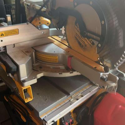 DeWalt Table Saw & 12" Miter Saw with 60T Blade