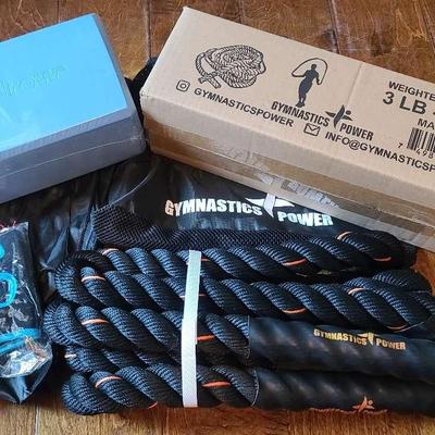 Weighted Jump Rope & Other Fitness Equipment 