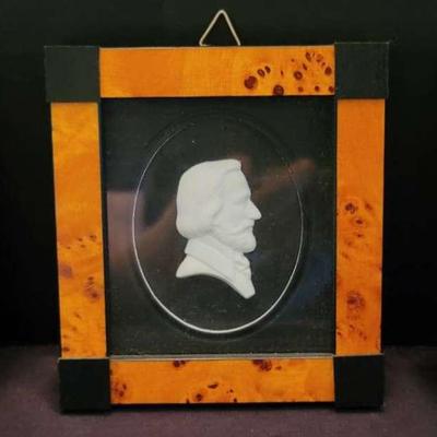 Miniature 19th Century Thuringian Composer Portraits – Beethoven, Verdi & Bach