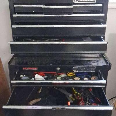 Kobalt Rolling Tool Chest With Contents – Full Drawer Set