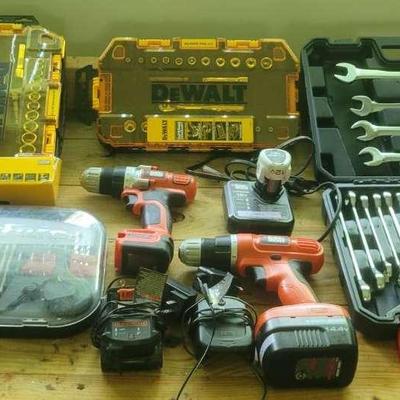 DeWalt Socket Sets, Power Drills & Full Wrench Set