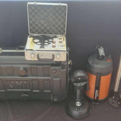 Celestron 8" Schmidt-Cassegrain Telescope With JMI Hard Case & Tripod