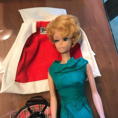 RARE Barbie-white ginger bubble cut