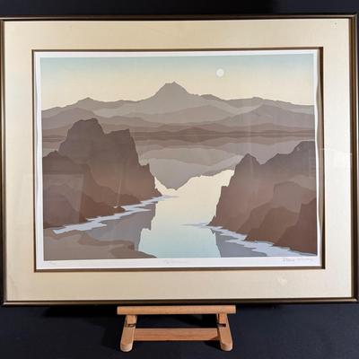 Stunning Robert Wilson Limited Edition Print - "Reflections" (108/300) - Elegantly Framed