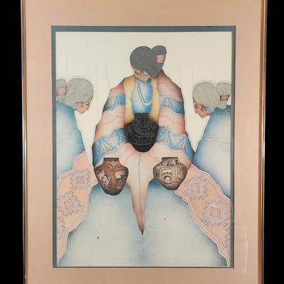 Own a Piece of The Southwest With This Beautiful Signed Print! by Amado Maurilio Pena Jr.
