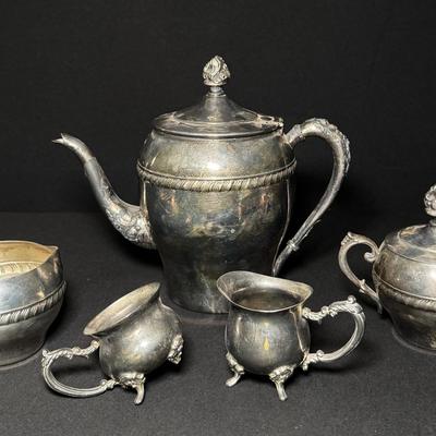 Elegant 3-Piece Silver-Plated Tea Set - Possible Austrian Origin!