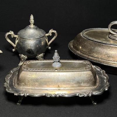 Beautiful Silver-Plated Serving Pieces - Enhance Your Table!