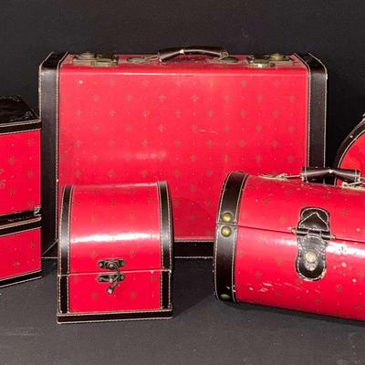 Retro Luggage Vanity Combo… A Most Unusual & Unique Find!