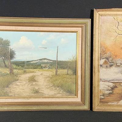 Original Artwork by 2 Texas Artists - Arturo and Dillard! 