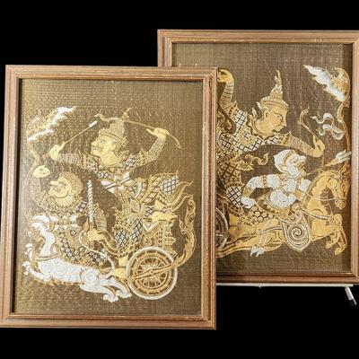 Step Into The World of Ancient Legends With These 2 Silk Paintings!