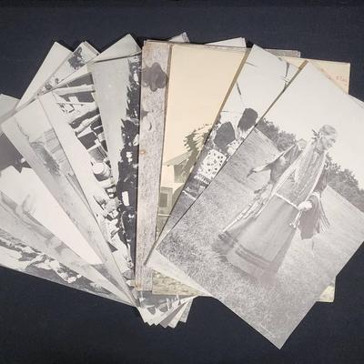 Vintage Harmon Percy Marble Native American Prints, c. 1920s 