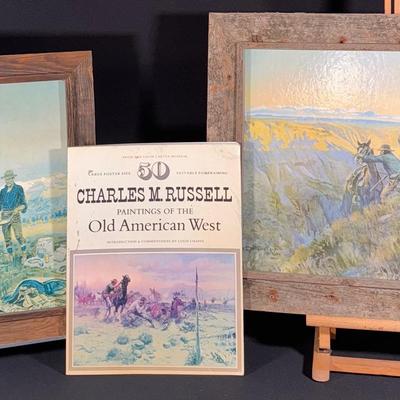 Collection for the Vintage Connoisseur: Charles M. Russell Prints & Companion Book!
