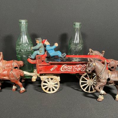 Iconic Horse Drawn Coke Collectible... Nice!