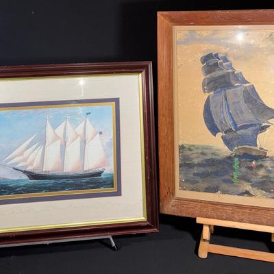 Journey Back to the Sea: Two Timeless Nautical Prints!