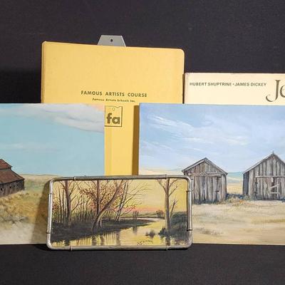 Original Art and Art Books - Rural Landscapes & Artistic Instruction
