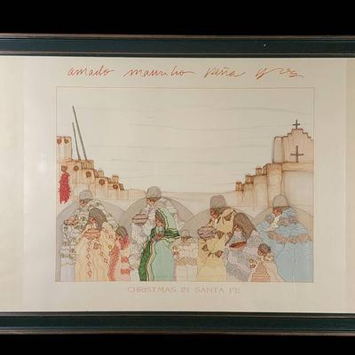 Experience the Magic of a Santa Fe Christmas...Amado Maurilio Pena Jr.!