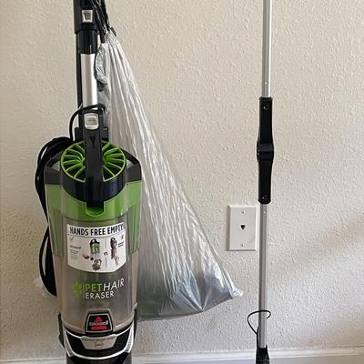 Bissell Pet Hair Eraser (1) & Shark Cordless Sweeper (1) Vacuums
