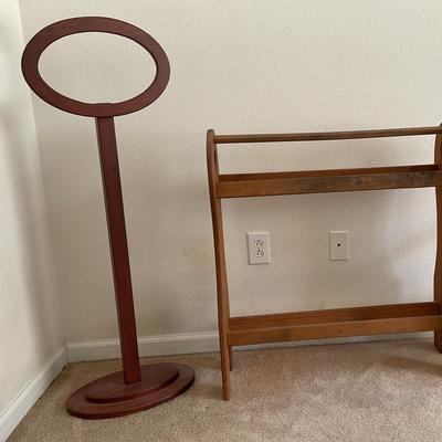 Wooden Quilt Racks (2)