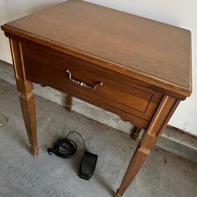 Vintage Sears Kenmore Sewing Machine Cabinet