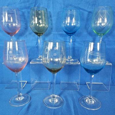Lenox 'Tuscany Seasons' Crystal Wine Glasses (8)