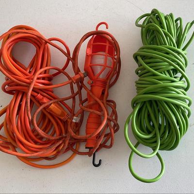 Electric Light (1) +2 Long Power Cords (2)