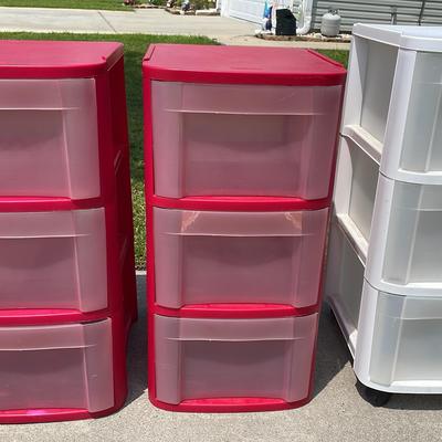 Sterilite 3-Drawer Plastic Storage Containers (3)
