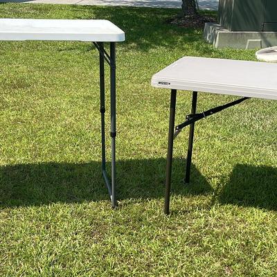 Lifetime 4‘ X 2’ Collapsible Tables  (2)