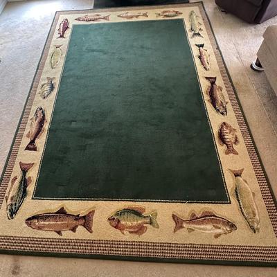 Fish Theme Area Rug