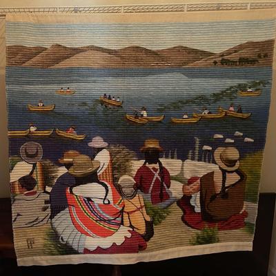 Peruvian Hand Woven Wool Wall Tapestry