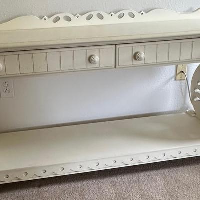 Lexington Home Brands Wooden 2-Drawer Console Table