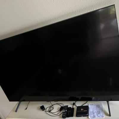 65” Samsung TV (1) W/Amazon Fire Stick (1) & Stroombox (1)