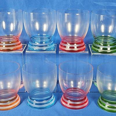 Circleware Crystal Low Ball Glasses (8)