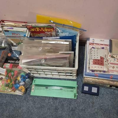 Mystery Scrapbooking Supplies Lot