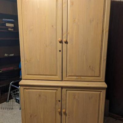 Cabinet/Computer Desk Combination 