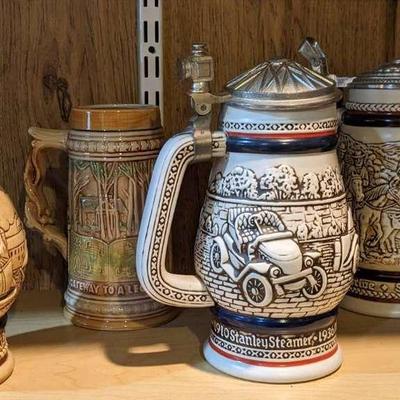 Vintage Avon Steins 