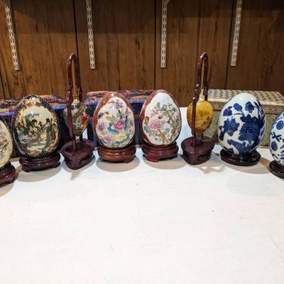 Chinese Decorative Eggs 