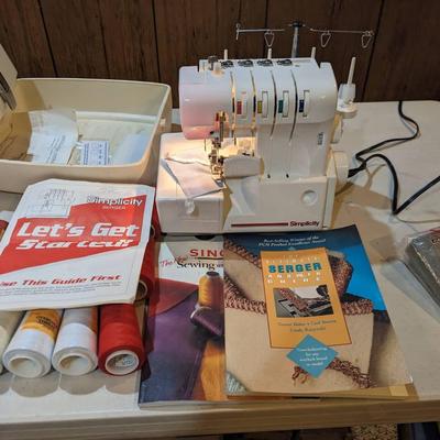 Simplicity Serger SL350 Like New