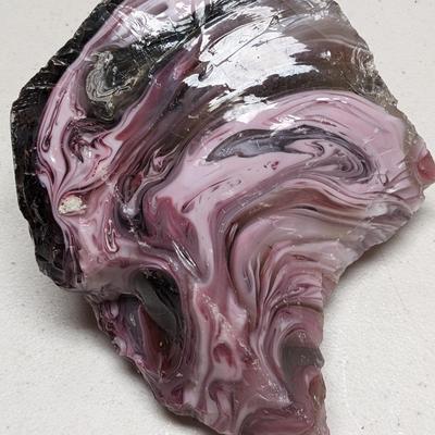 Obsidian - "Rainbow" or "Electric" or Man-made slag glass