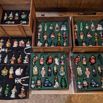 Thomas Pacconi Glass Blown Ornaments - Lot #2